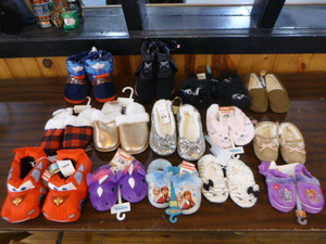 lot 67 image: Womens and Childrens Slippers