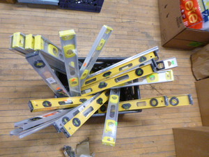 lot 157 image: Aluminum 2 Foot Levels