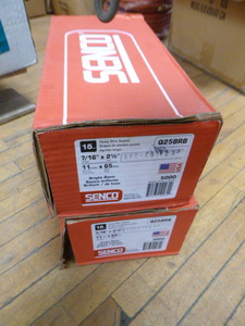 lot 160 image: 2 Boxes of Senco Heavy Wire Staples