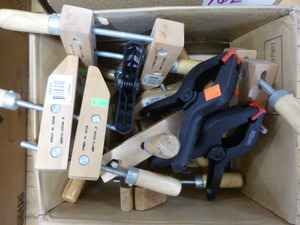lot 163 image: Box of Clamps