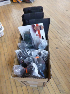 lot 178 image: Safety Back Support Belts and Sunglasses