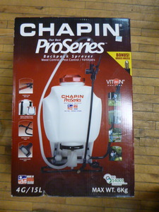 lot 198 image: Chapin Pro Series Backpack Sprayer