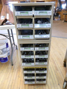 lot 210 image: Parts Bin with Hardware