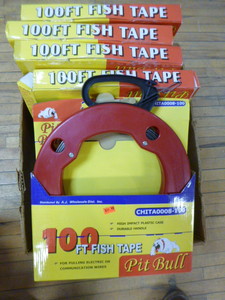 lot 252 image: 5 Pit Bull Fish Tape