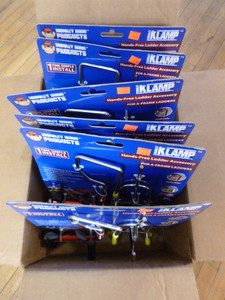 lot 268 image: 6 Monkey Runs Products Klamp Hands-Free Ladder Accessories