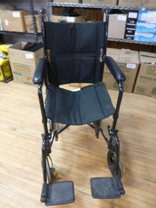 lot 279 image: Wheel Chair and Walker