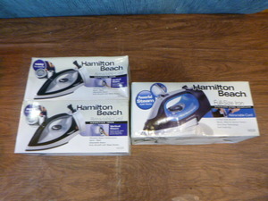 lot 20 image: 3 Hamilton Irons