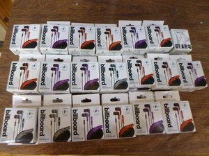 lot 257 image: Billboard Earbuds with Travel Cases