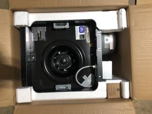 lot 47 image: Panasonic WhisperCeiling 190 CFM Ceiling Surface Mount Bathroom Exhaust Fan   Customer Returns See Pictures