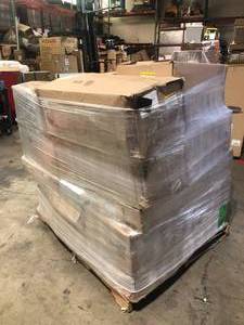 lot 1 image: Pallet of Assorted Mixed Ceramic Flooring Various Models and Conditions Customer Returns See Pictures