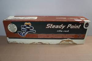 lot 6 image: Steady Point Rifle Rest