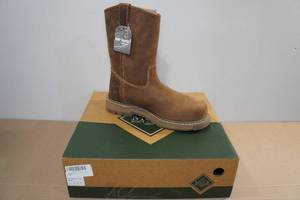 lot 32 image: Muck Boots Wellie Classic Comp Toe Work Boots -Mens 7.5