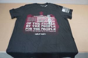lot 35 image: Hold Fast Adult Mens T-Shirt -Medium