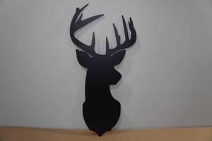 lot 49 image: Laser Cut Metal Deer Wall Art