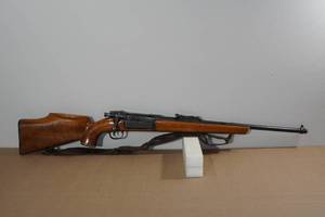 lot 1W image: Springfield Model 1899 .30-40 Krag Bolt-Action Rifle - Sporterized