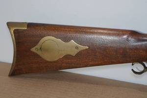 lot 2Y image: Thompson Center Arms Hawken .45 Cal Percussion Cap Black Powder Muzzleloader