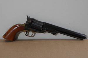 lot 2Z image: Replica 1851 Colt .36 Cal Navy Model Black Powder Revolver