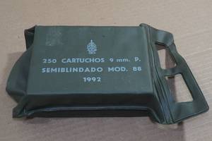 lot 114 image: 250 Military Surplus 9mm Para Ammo