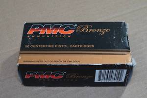 lot 115 image: 50 PMC Bronze .38 Special  132 Gr FMJ Ammo