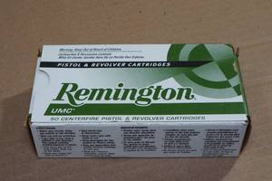 lot 120 image: 50 Remington 9mm Luger 115 Gr MC Ammo
