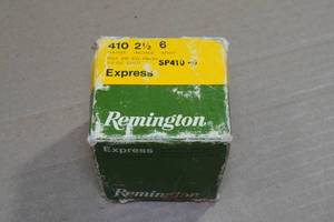 lot 144 image: 25 Assorted .410 Bore 2-12 Shotshells - 6 Shot, 4 Shot