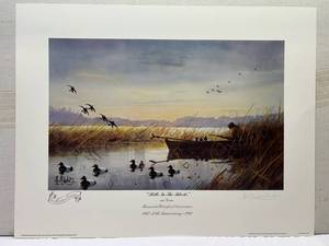 lot 13 image: Les C. Kouba- Signed Collectors Edition Print Bills In The Blocks
