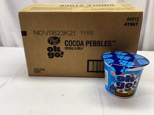 lot 44 image: OO. 12x 2oz Post OK Go Cocoa Pebbles