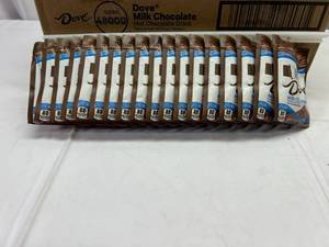 lot 48 image: OO. 1 box(54) Dove Hot Chocolate Mixes