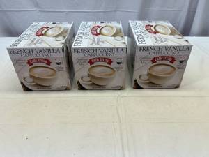 lot 75 image: MM. 3x 12 K-Cups French Vanilla Cappuccino