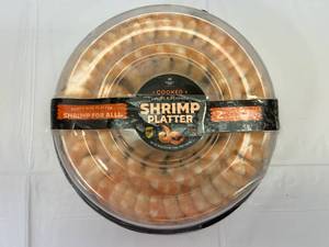 lot 97 image: L. 2.5lb Shrimp Platter-Peeled & Devined