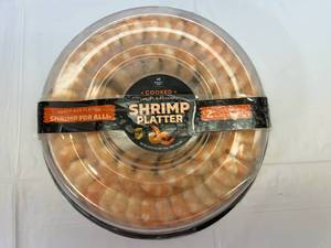 lot 99 image: L. 2.5lb Shrimp Platter-Peeled & Devined