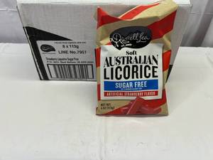 lot 108 image: 1x 84oz bags DarrellLea Soft Australian Licorice-Sugar Free