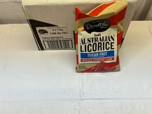 lot 111 image: 1x 84oz bags DarrellLea Soft Australian Licorice-Sugar Free
