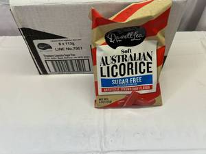 lot 113 image: 1x 84oz bags DarrellLea Soft Australian Licorice-Sugar Free
