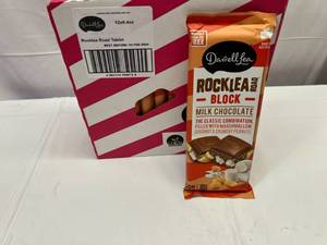 lot 116 image: 12x 6.4oz Rock Lea Road Milk Chocolate Block