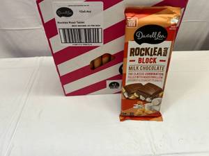 lot 117 image: 12x 6.4oz Rock Lea Road Milk Chocolate Block