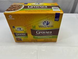 lot 137 image: SS. 12x 3oz Pouches Gravies Healthy Indulgence