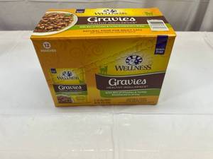lot 139 image: SS. 12x 3oz Pouches Gravies Healthy Indulgence