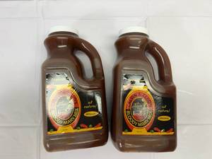 lot 144 image: SS. 2x 64oz Calvin & Cleo Bloody Mary Mix
