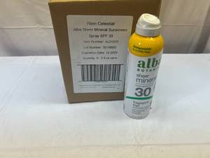 lot 216 image: 6x 5fl oz Alba Sheer Mineral Sunscreen Spray 30 SPF