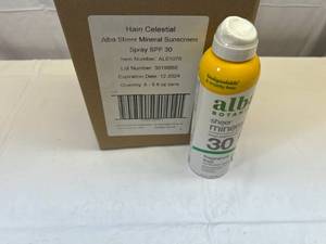 lot 221 image: 6x 5fl oz Alba Sheer Mineral Sunscreen Spray 30 SPF
