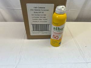 lot 223 image: 6x Alba Hawaiian Sunscreen Spray 50 SPF