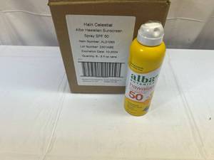 lot 226 image: 6x Alba Hawaiian Sunscreen Spray 50 SPF