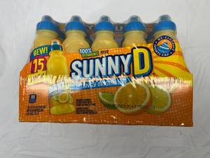 lot 483 image: 15x 11.3oz Bottles SunnyD-Sports Cap