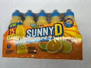 lot 484 image: 15x 11.3oz Bottles SunnyD-Sports Cap
