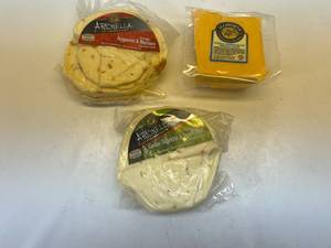 lot 232 image: 3x Variety Cheese
