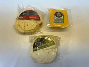 lot 233 image: 3x Variety Cheese