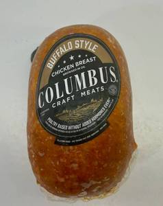 lot 178 image: B. 5lbs Buffalo Style Boneless Chicken Breast-Columbus Craft Meats