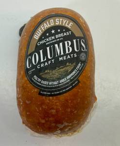 lot 179 image: B. 5lbs Buffalo Style Boneless Chicken Breast-Columbus Craft Meats