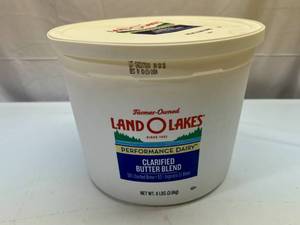 lot 204 image: F. 8lb Tubs Land O Lakes Clarified Butter